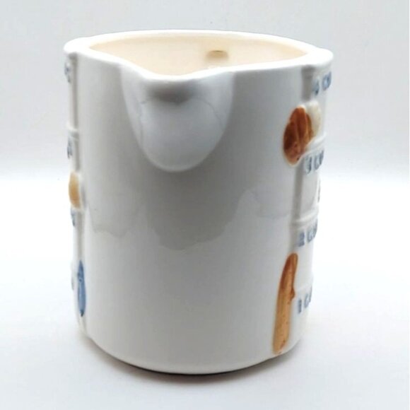 Les Artisans Sigma The Tastesetter Measuring Cup 1 - 4 Cups Ceramic Vintage 1983 - Picture 2 of 7